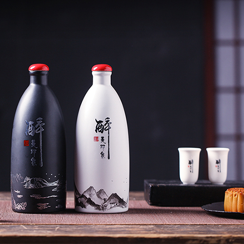 <b>陶瓷酒具91香蕉视频在线观看 黑白套装</b>